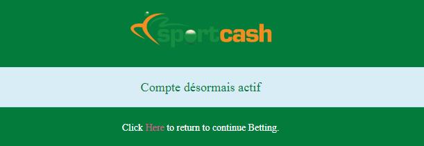 L’inscription SportCash Côte d’Ivoire